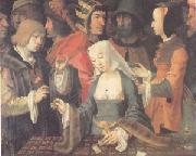 Lucas van Leyden The Fortune Teller (mk05) oil